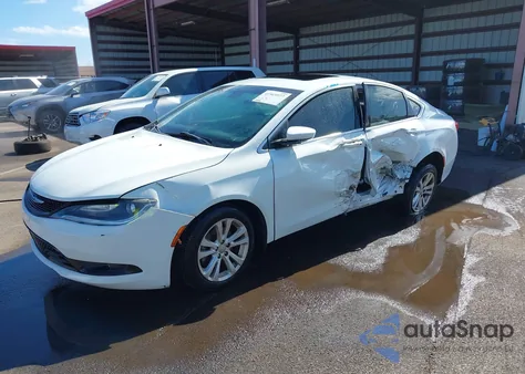 2015 Chrysler 200 Limited из США, поврежденный, VIN 1C3CCCAB9FN742242